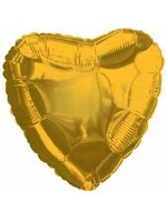 Фольгированный шар с гелием "Золотое сердце" №46